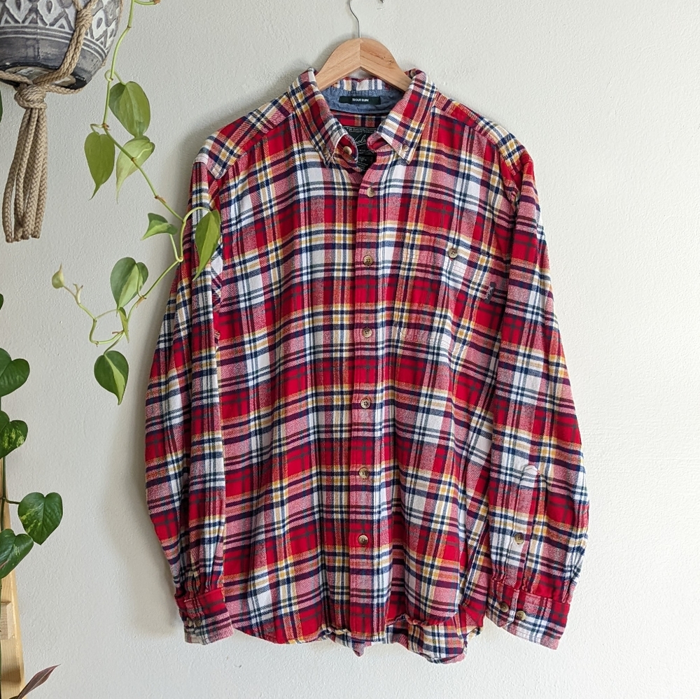 Woolrich | Trout Run | Button Front Plaid Flannel… - image 1
